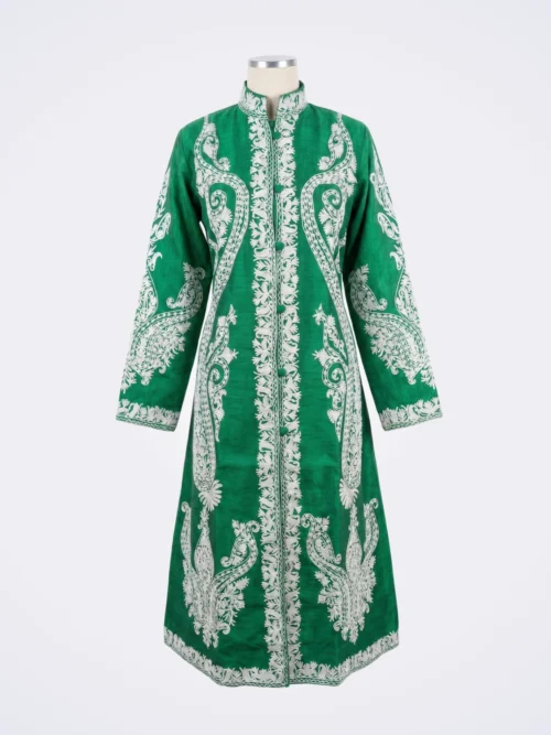 Silk Coat for Ladies (embroidered)